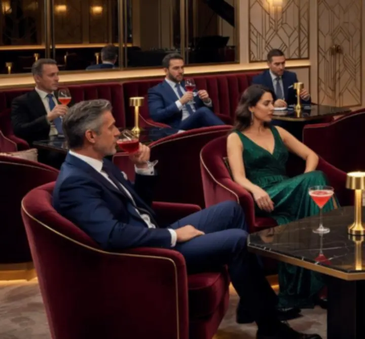 Espace lounge avec musique dans le restaurant casino PARIS WAGER